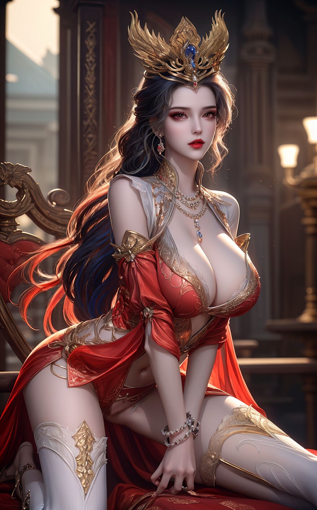 [AI Generated] Douluo Dalu Bibi Dong’s imperial concubine outfit